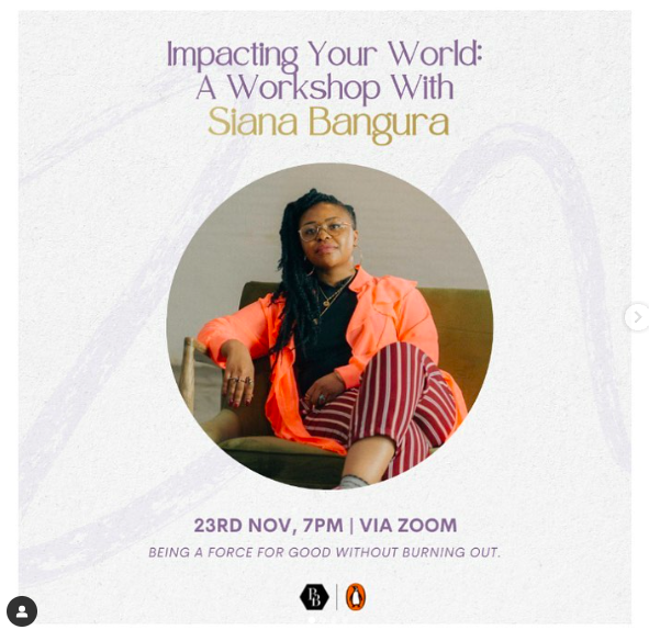 ‘Impacting Your World Workshop’ with Black Ballad and Penguin Books
